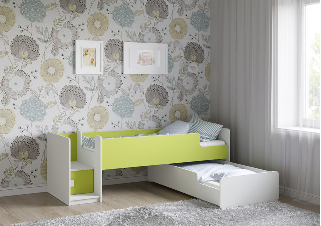 Детская выкатная кровать Легенда К302.41 в Глазове