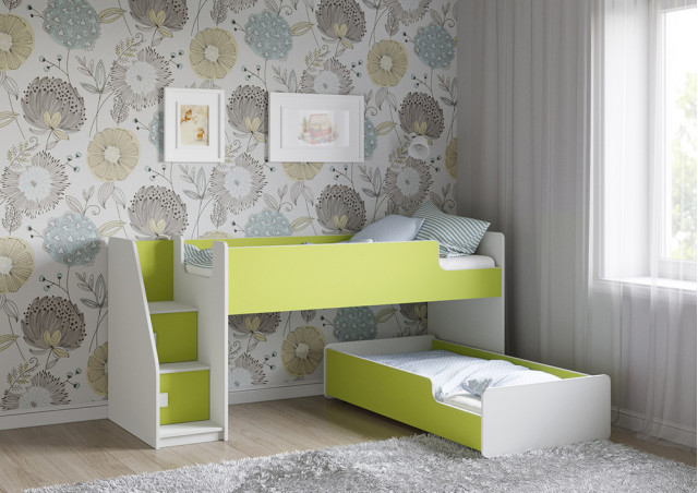 Детская выкатная кровать Легенда К402.41 в Глазове